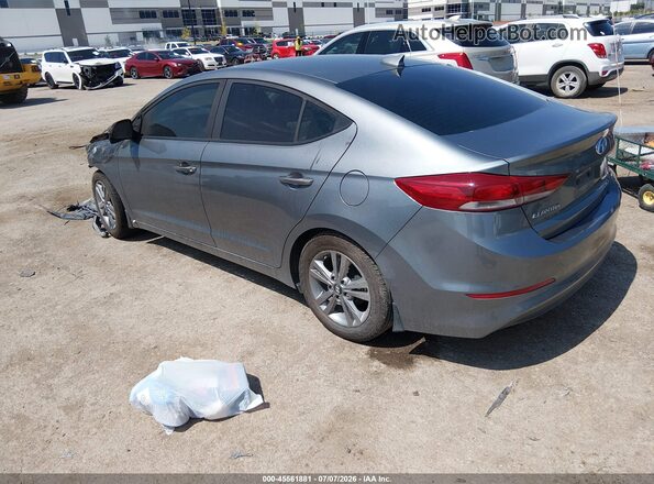 KMHD84LF0HU425168 2017 HYUNDAI ELANTRA Gray Trasero izquierdo