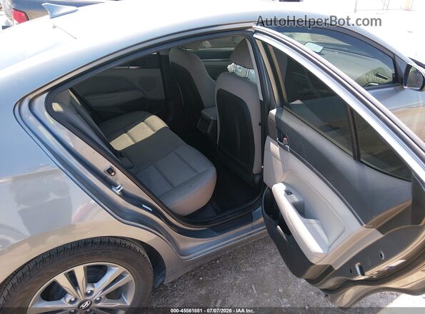 KMHD84LF0HU425168 2017 HYUNDAI ELANTRA Gray Vista de la etiqueta del VIN