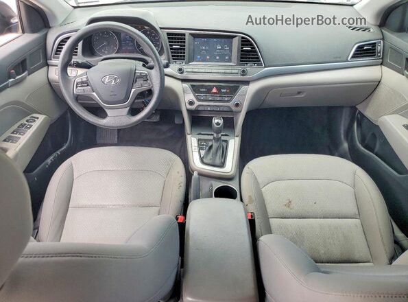 KMHD84LF0HU428331 2017 HYUNDAI ELANTRA Black Vista del salpicadero