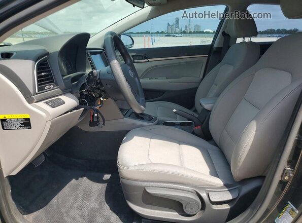 KMHD84LF0HU428331 2017 HYUNDAI ELANTRA Black Vista interior delantera