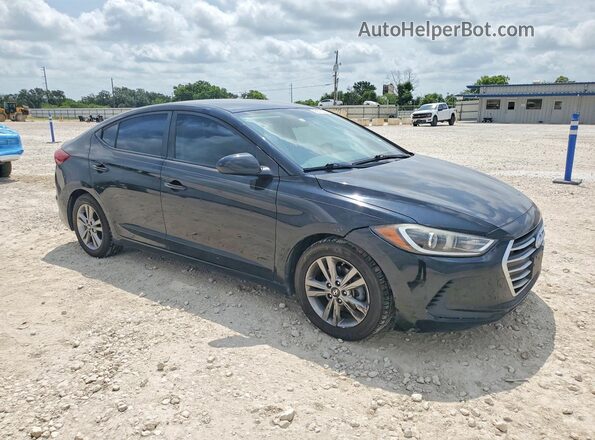 KMHD84LF0HU428331 2017 HYUNDAI ELANTRA Black Delantero derecho