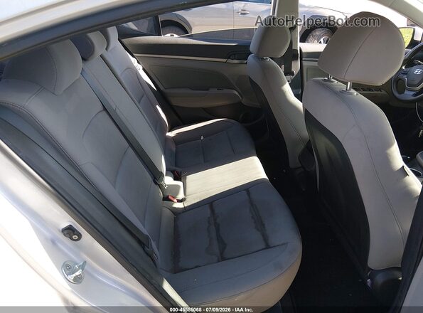 KMHD84LF0JU499843 2018 HYUNDAI ELANTRA Серебряный Вид наклейки с VIN-кодом