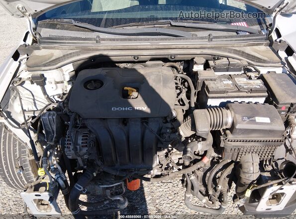 KMHD84LF0JU499843 2018 HYUNDAI ELANTRA Серебряный Вид сзади