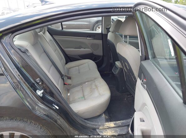 KMHD84LF0JU503079 2018 HYUNDAI ELANTRA Black Вид наклейки з VIN-кодом