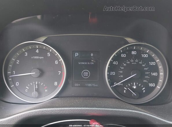 KMHD84LF0JU503079 2018 HYUNDAI ELANTRA Black Вид задніх сидінь