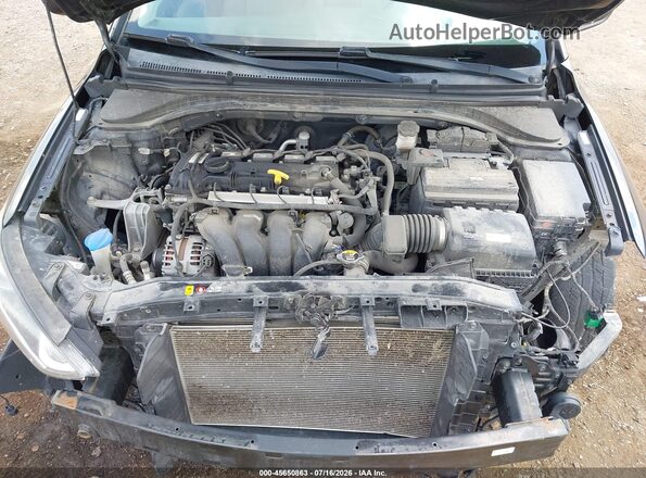 KMHD84LF0JU503079 2018 HYUNDAI ELANTRA Black Вид ззаду