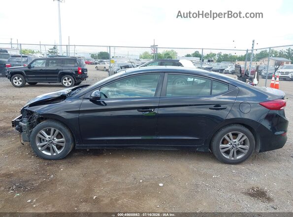 KMHD84LF0JU503079 2018 HYUNDAI ELANTRA Black 
