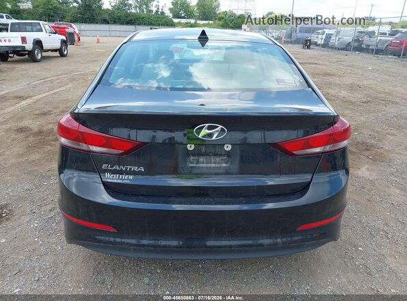 KMHD84LF0JU503079 2018 HYUNDAI ELANTRA Black 