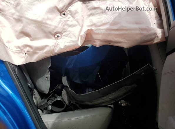 KMHD84LF0JU612447 2018 HYUNDAI ELANTRA Blue Вид задніх сидінь