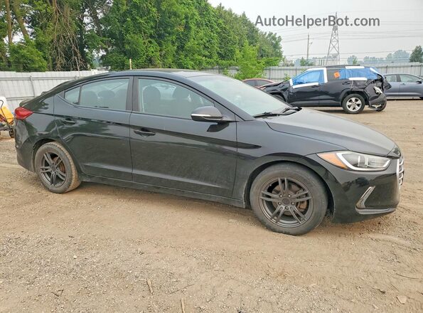 KMHD84LF0JU616871 2018 HYUNDAI ELANTRA Black Առջևի աջ