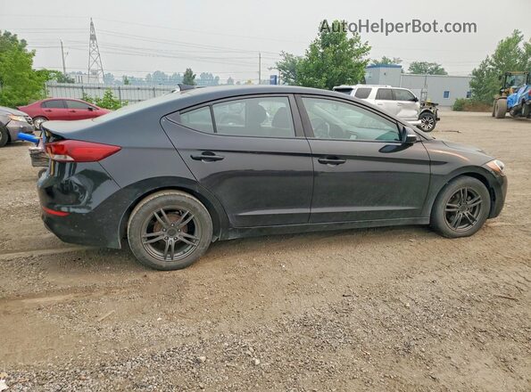 KMHD84LF0JU616871 2018 HYUNDAI ELANTRA Black Հետևի աջ