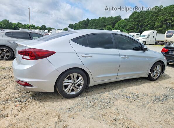 KMHD84LF0KU738907 2019 HYUNDAI ELANTRA Silver უკანა მარჯვენა