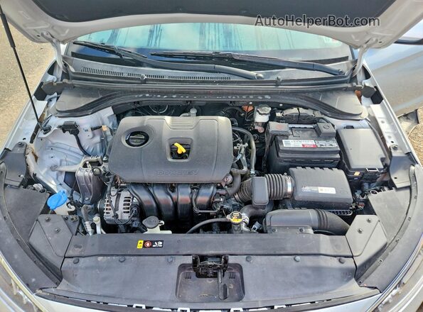 KMHD84LF0KU738907 2019 HYUNDAI ELANTRA Silver უკანა სალონის ხედი