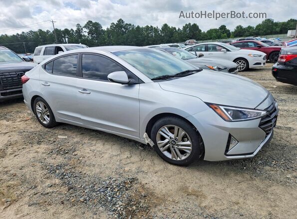 KMHD84LF0KU738907 2019 HYUNDAI ELANTRA Silver წინა მარჯვენა
