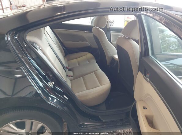 KMHD84LF0KU774046 2019 HYUNDAI ELANTRA Black Вид наклейки з VIN-кодом