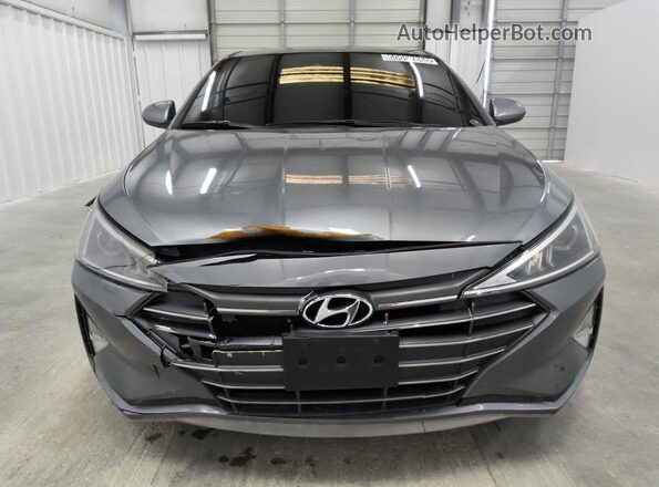 KMHD84LF0KU791980 2019 HYUNDAI ELANTRA Серебряный Панорамный вид салона 360°