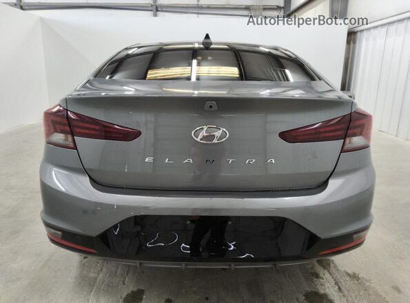 KMHD84LF0KU791980 2019 HYUNDAI ELANTRA Серебряный 