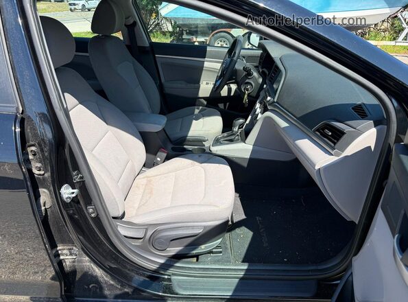 KMHD84LF0KU793227 2019 HYUNDAI ELANTRA Black Вид спереду