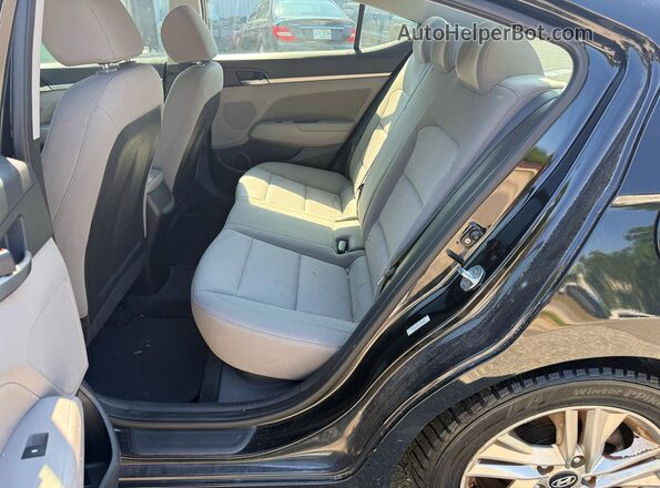 KMHD84LF0KU793227 2019 HYUNDAI ELANTRA Black Вид підкапотного простору