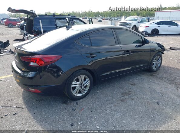 KMHD84LF0KU842975 2019 HYUNDAI ELANTRA Black Rear right