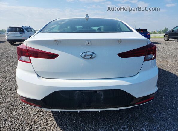 KMHD84LF0LU923055 2020 HYUNDAI ELANTRA White Հետևի տեսք
