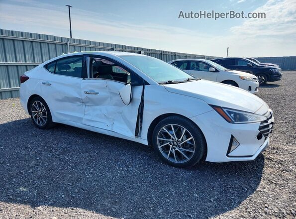KMHD84LF0LU923055 2020 HYUNDAI ELANTRA White Առջևի աջ