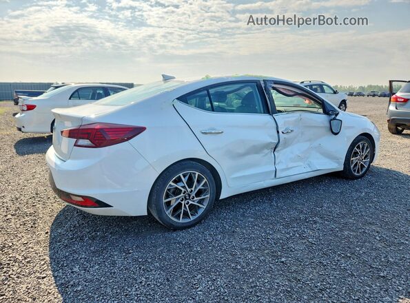 KMHD84LF0LU923055 2020 HYUNDAI ELANTRA White Հետևի աջ