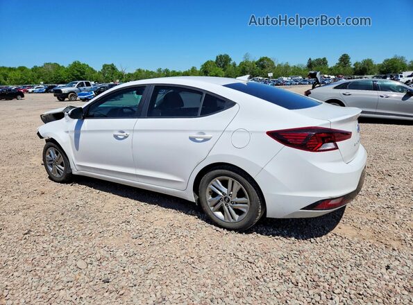 KMHD84LF0LU991095 2020 HYUNDAI ELANTRA White Trasero izquierdo