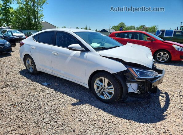 KMHD84LF0LU991095 2020 HYUNDAI ELANTRA White Delantero derecho
