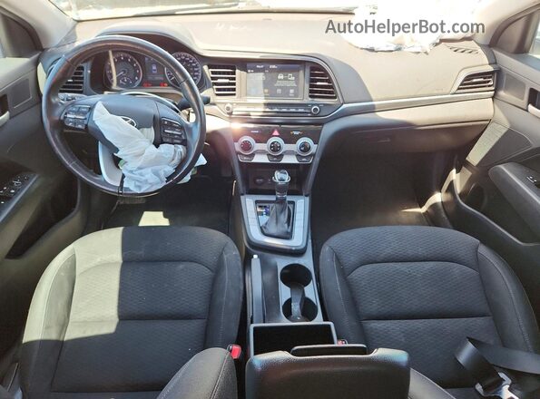 KMHD84LF0LU991095 2020 HYUNDAI ELANTRA White Vista del salpicadero