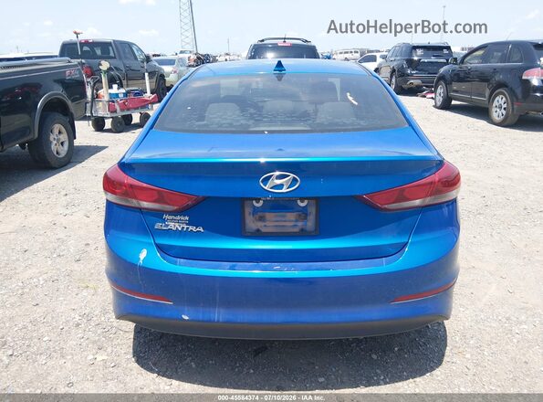 KMHD84LF1HU165489 2017 HYUNDAI ELANTRA Blue 