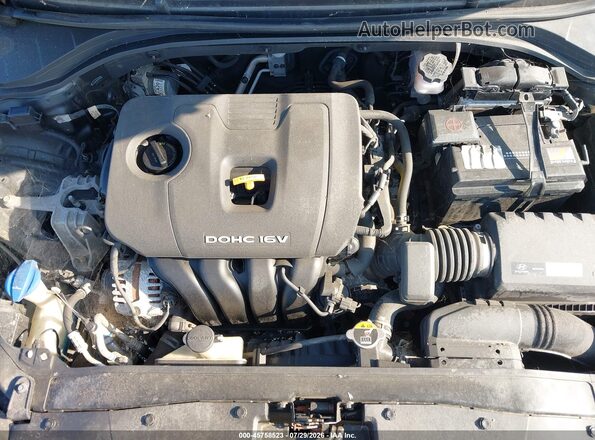 KMHD84LF1HU207031 2017 HYUNDAI ELANTRA Black Вид ззаду