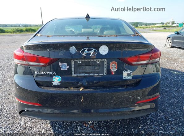 KMHD84LF1HU207031 2017 HYUNDAI ELANTRA Black 