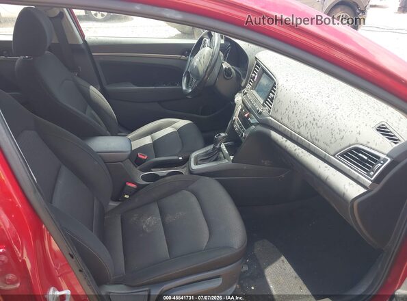 KMHD84LF1HU283400 2017 HYUNDAI ELANTRA Burgundy Սալոնի դիմացի տեսք