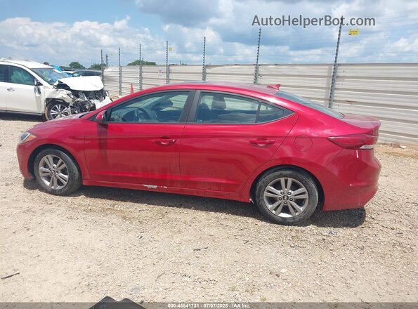 KMHD84LF1HU283400 2017 HYUNDAI ELANTRA Burgundy Սալոնի 360 աստիճան տեսք