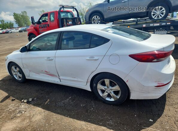 KMHD84LF1HU298544 2017 HYUNDAI ELANTRA White Rear left