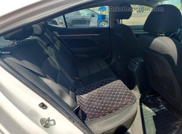 KMHD84LF1HU298544 2017 HYUNDAI ELANTRA White Rear seats view