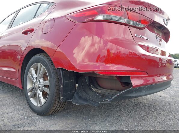 KMHD84LF1HU370553 2017 HYUNDAI ELANTRA Red წინა ხედი