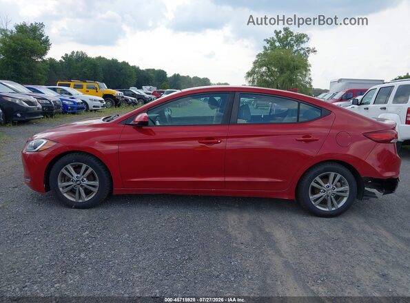 KMHD84LF1HU370553 2017 HYUNDAI ELANTRA Red სალონის 360-გრადუსიანი ხედი