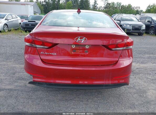 KMHD84LF1HU370553 2017 HYUNDAI ELANTRA Red 