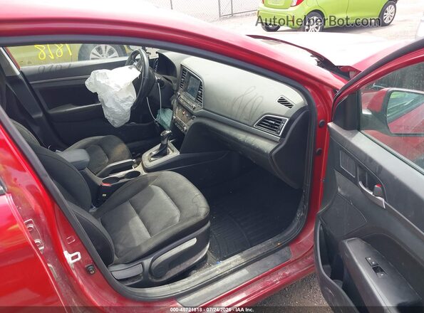 KMHD84LF1HU400599 2017 HYUNDAI ELANTRA Red Սալոնի դիմացի տեսք