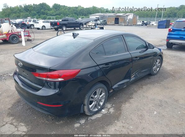 KMHD84LF1HU407200 2017 HYUNDAI ELANTRA Black Trasero derecho