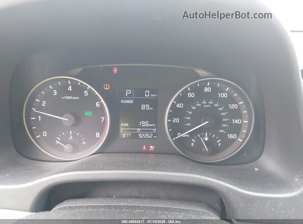 KMHD84LF1HU407200 2017 HYUNDAI ELANTRA Black Vista de los asientos traseros