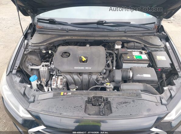KMHD84LF1HU407200 2017 HYUNDAI ELANTRA Black Vista trasera