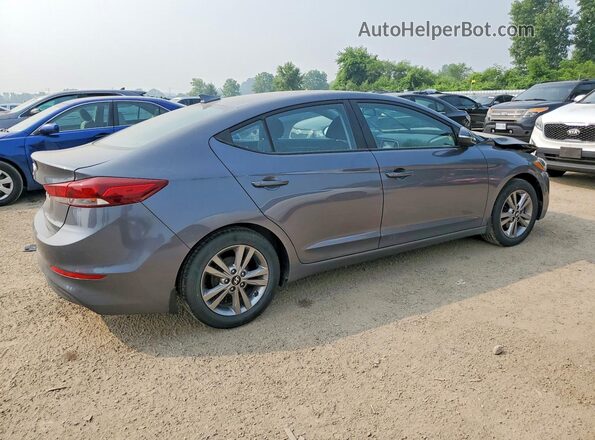 KMHD84LF1JU683480 2018 HYUNDAI ELANTRA Gray Հետևի աջ