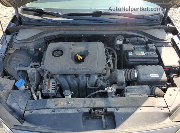 KMHD84LF1KU780275 2019 HYUNDAI ELANTRA Gray Vista interior trasera