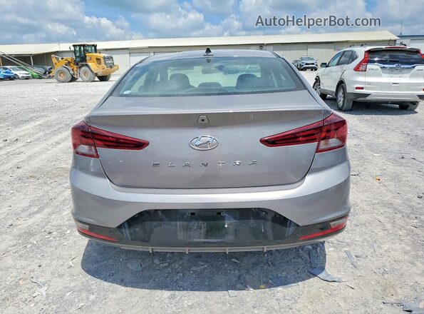 KMHD84LF1LU026570 2020 HYUNDAI ELANTRA Silver Rear view