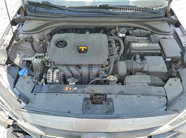 KMHD84LF1LU026570 2020 HYUNDAI ELANTRA Silver Rear interior view