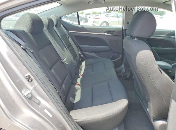 KMHD84LF1LU026570 2020 HYUNDAI ELANTRA Silver Rear seats view