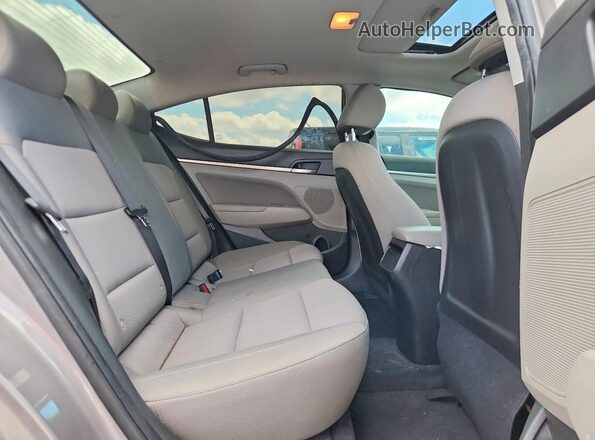 KMHD84LF1LU039206 2020 HYUNDAI ELANTRA Серый Вид задних сидений
